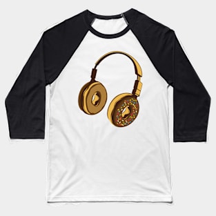 Headphone Donut Baseball T-Shirt